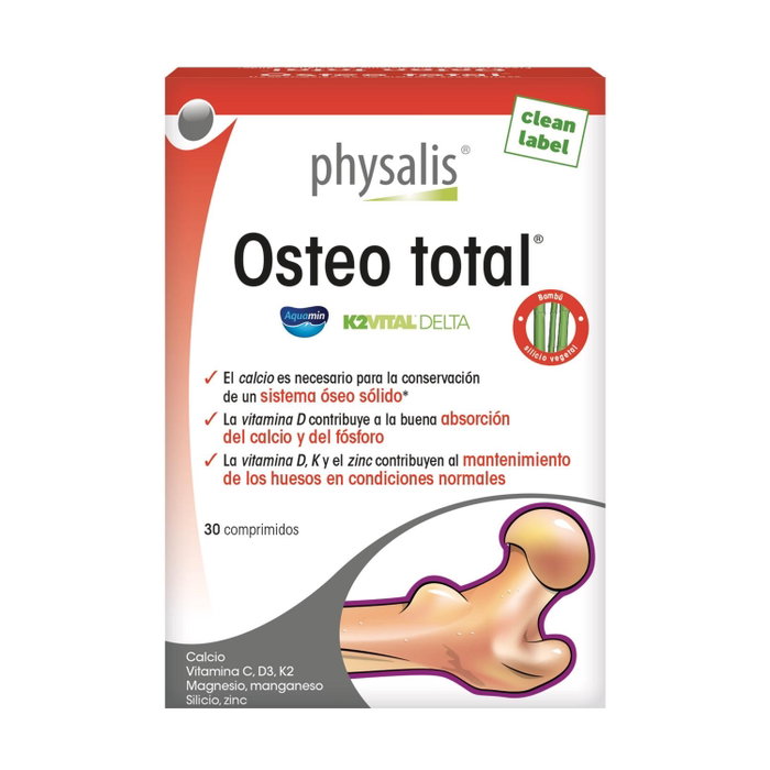 PHYSALIS Osteo Total 30 comprimés PHYSALIS Osteo Total 30 comprimés