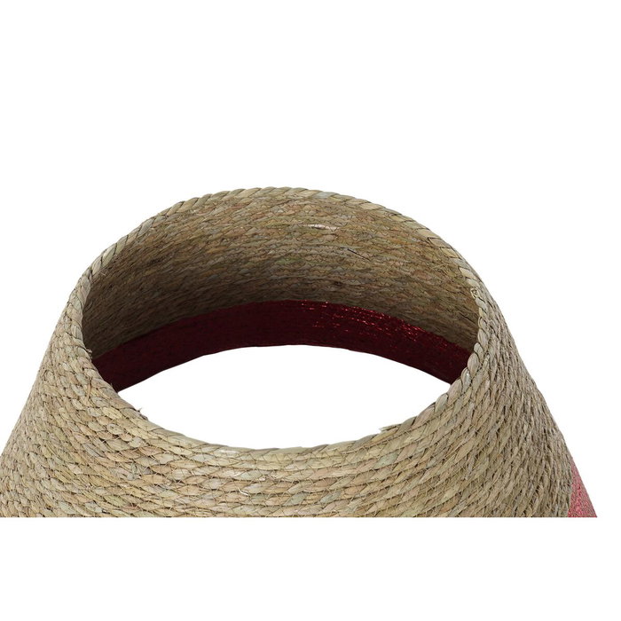 Jupe pour l'arbre de Noël DKD Home Decor Fibre Herbier marin (57 x 57 x 28 cm) (3 Unités)