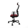Piqueras y Crespo Chaise de Bureau 1D036N2 Bordeaux
