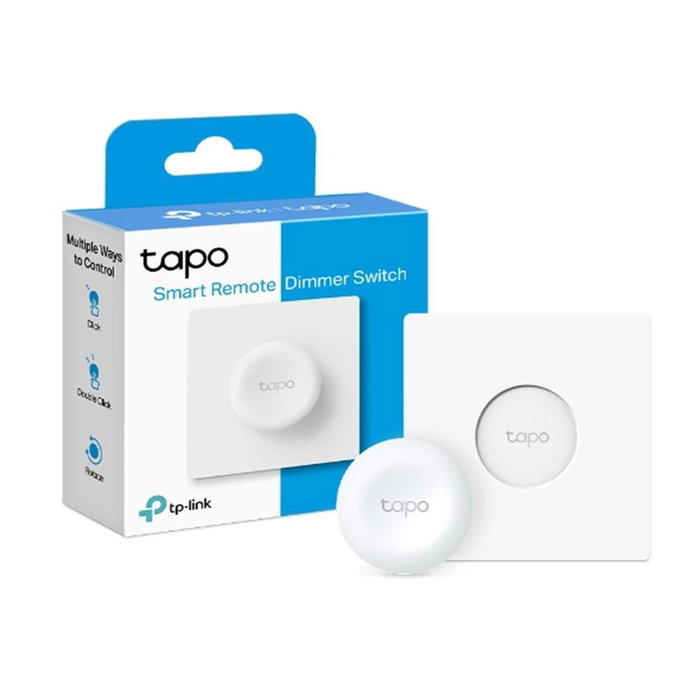 TP-Link Tapo Bouton Intelligent S200D, Hub Requis, Pile Longue Durée, Pour Smart Home