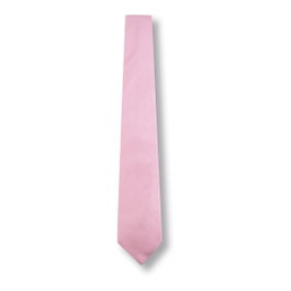 CHOPARD Cravate Logomania 3 Rose en soie jacquard