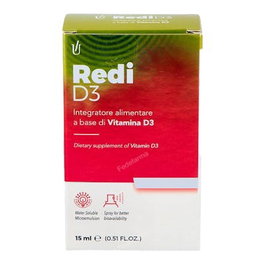 GLAUBER PHARMA Redi D3 Spray 15ml – Complément alimentaire Vitamine D3