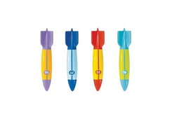 Intex Jeu d'eau Torperdos (Blister 4 pièces)