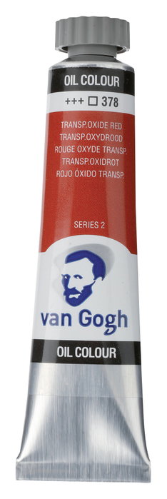 Van Gogh Peinture à l'huile Rouge oxyde transparent 20 ml Van Gogh Peinture à l'huile Rouge oxyde transparent 20 ml
