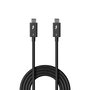 Câble USB-C LINDY THUNDERBOLT 5 PASSIVE Noir 1 m