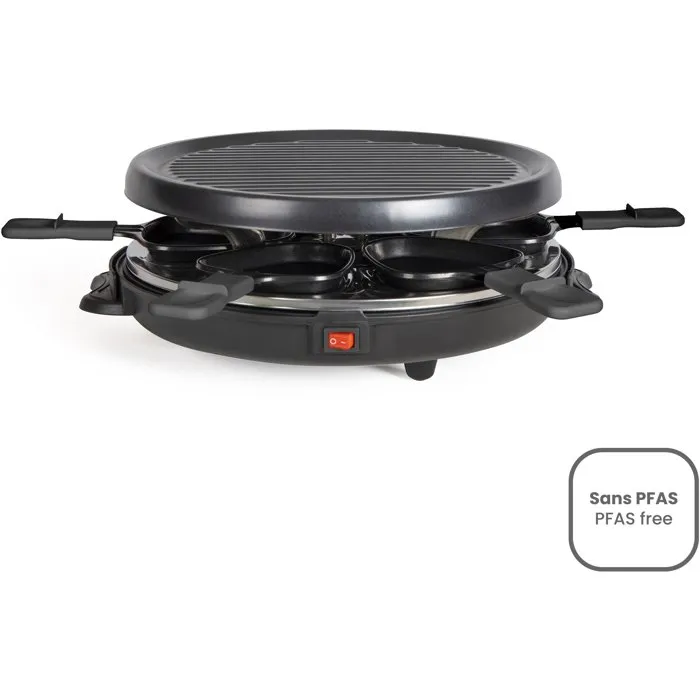Onli Raclette ON1020N pour 6 personnes avec grill Onli Raclette ON1020N pour 6 personnes avec grill