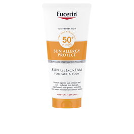 Eucerin Crème solaire anti-allergie solaire SPF50+ 200 ml, pour peau sensible, protection très haute, texture légère et non grasse