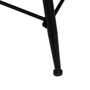 BigBuy Home Table Basse LAGOM Noir Naturel Fer Bois d'hévéa