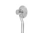 Berilo Porte-balai mural avec ventouse acier blanc 10 x 36 x 10 cm (Set de 12)