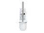 Berilo Porte-balai mural avec ventouse acier blanc 10 x 36 x 10 cm (Set de 12)