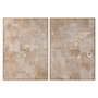 Home ESPRIT Toile Marron Indien 103 x 4 x 143 cm (2 Unités)