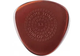 Dunlop Primetone Semirond Grip 1,3 mm Lot de 3 Médiators
