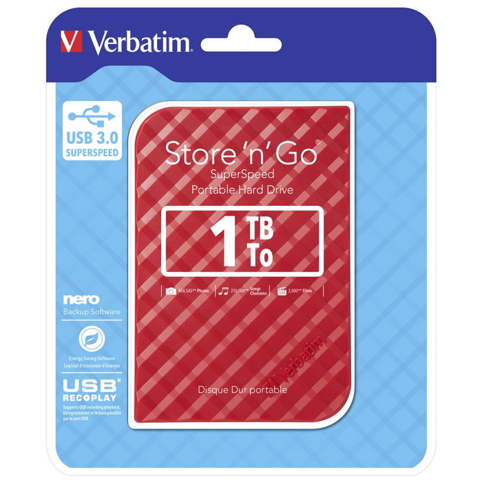 Verbatim Store n Go 2 1 To Rouge
