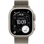Apple Watch Ultra 3 GPS + Cellular - 49mm - Boîtier Natural Titanium - Bracelet Natural Titanium Milanese Loop - Small