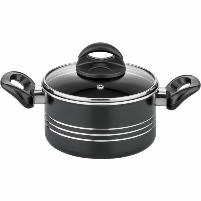 GSW Batterie de cuisine MILANO GREY 15 pièces Gris