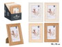 GIFTDECOR Lot de 24 cadres photo incurvés 10x15 cm assortis