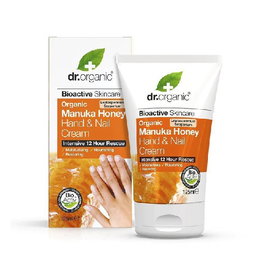 DR. ORGANIC Crème pour les mains et les ongles au miel de Manuka 125ml