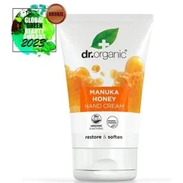 Dr. Organic Crème Mains et Ongles Miel de Manuka 125ml