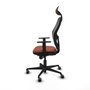 Piqueras y Crespo Chaise de Bureau avec Appui-tête Jorquera 1D036G1 Marron Noir