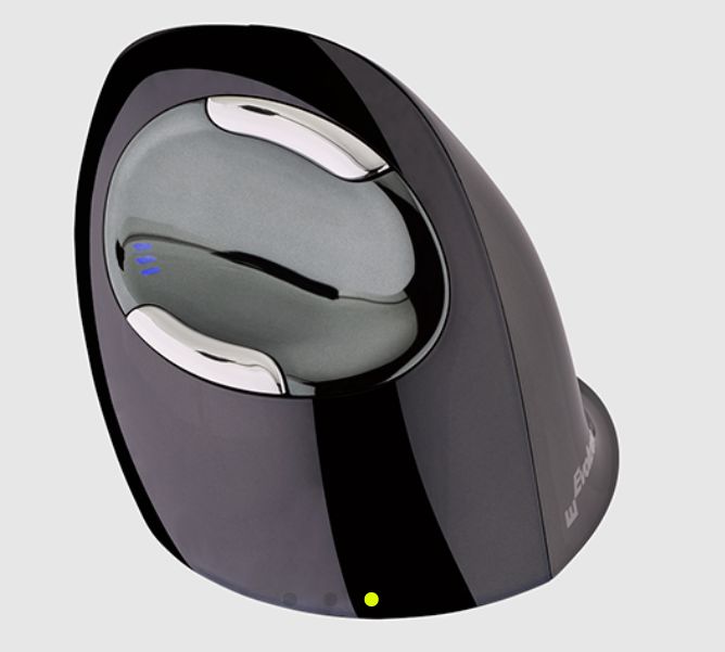 Evoluent VerticalMouse D Small Wireless - Souris ergonomique verticale sans fil, petit format, capteur laser, boutons programmables et défilement intelligent Evoluent VerticalMouse D Small Wireless - Souris ergonomique verticale sans fil, petit format, capteur laser, boutons programmables et défilement intelligent