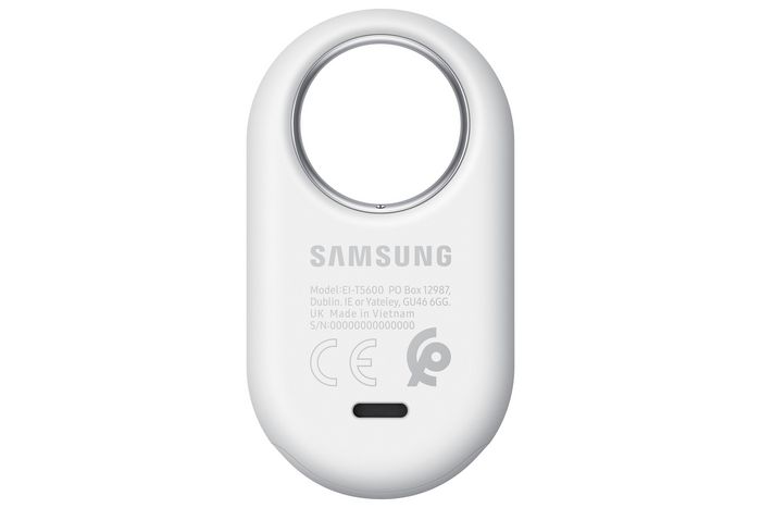 Samsung Pack de 4 Galaxy SmartTag2 - Traqueurs Bluetooth avec AR Finder, NFC et étanchéité IP67 pour clés et bagages