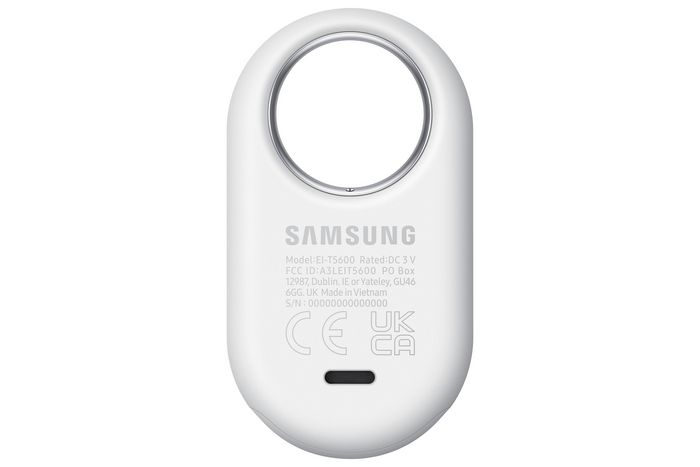 Samsung Pack de 4 Galaxy SmartTag2 - Traqueurs Bluetooth avec AR Finder, NFC et étanchéité IP67 pour clés et bagages
