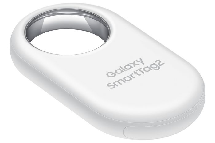 Samsung Pack de 4 Galaxy SmartTag2 - Traqueurs Bluetooth avec AR Finder, NFC et étanchéité IP67 pour clés et bagages