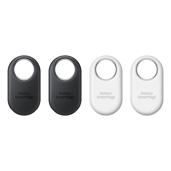 Samsung Pack de 4 Galaxy SmartTag2 - Noir et Blanc Samsung Pack de 4 Galaxy SmartTag2 - Noir et Blanc