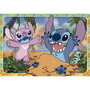 Clementoni Puzzle Maxi Stitch Disney 60 Pièces - Taille Assemblé 62 x 42 cm