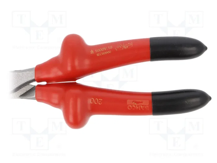 BAHCO Pince coupante frontale isolée 200 mm