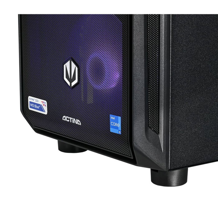 Actina KOMACNGIP0174 PC de bureau Gaming AMD RYZEN™ 5 7500F 32 GB RAM 1 TB SSD Noir