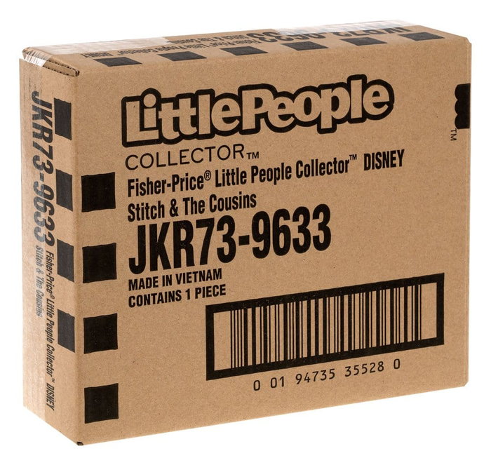 Lilo &amp; Stitch Little People Collector pack 3 minifigurines Stitch &amp; The Cousins 7 cm