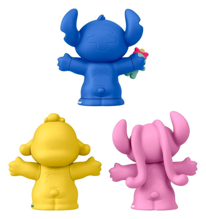 Lilo &amp; Stitch Little People Collector pack 3 minifigurines Stitch &amp; The Cousins 7 cm