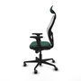 Piqueras y Crespo Chaise de Bureau avec Appui-tête Jorquera 2D036G1 Vert