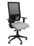 PIQUERAS Y CRESPO Chaise de Bureau Horna Bali Gris Maille Noir