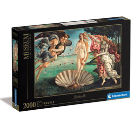 CLEMENTONI - Puzzle « La Naissance de Vénus » de Botticelli - 2000 Pièces