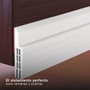 GSC Evolution Burlete de silicone autocollant blanc 1m