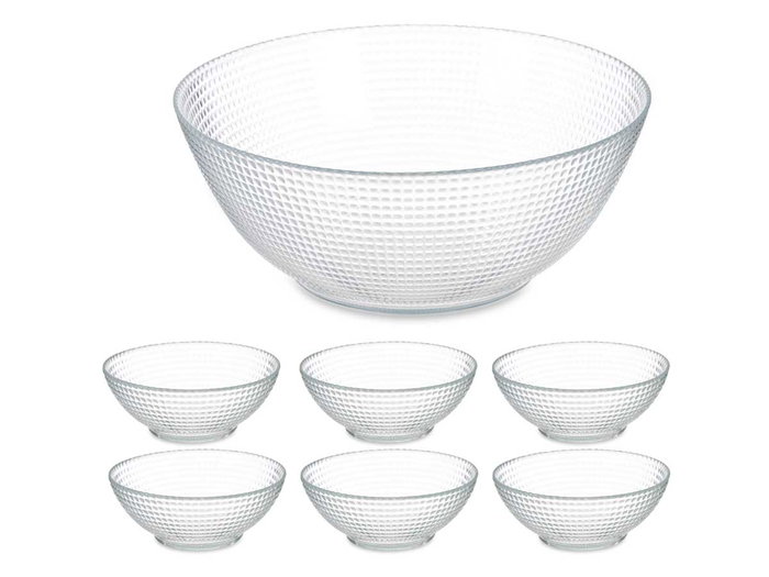 Pasabahce Juego 7 Bol Generation 27 x 16 x 40 cm Verre Transparent 360 ml + 2420 ml (Set de 4)