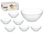 Pasabahce Juego 7 Bol Generation 27 x 16 x 40 cm Verre Transparent 360 ml + 2420 ml (Set de 4)