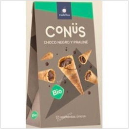 RODELLAS Conus Chocolat Noir et Praliné BIO 10x70g