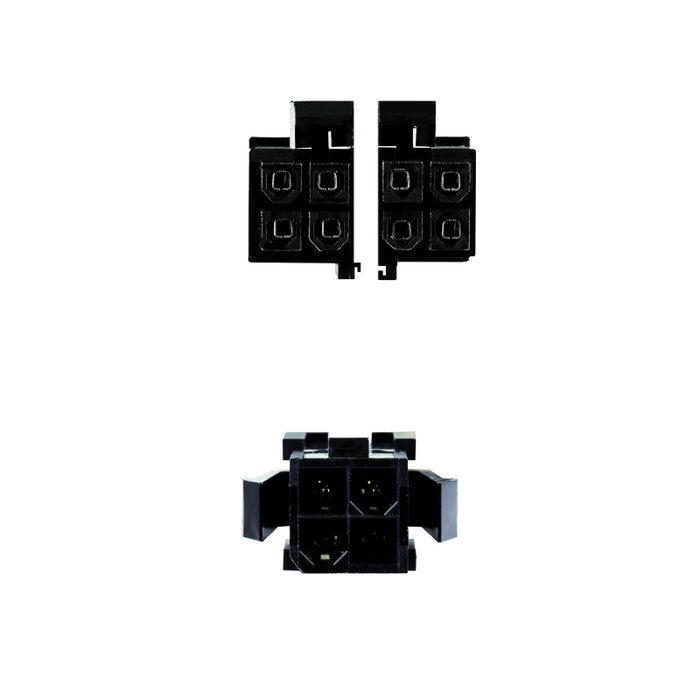 Nanocable Câble d'alimentation Micro 4 Pin - 15 cm - pour microprocesseur - Noir - RoHS