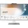 MSI AM272P 1M-1268XFR - PC Tout-en-un 27" Écran FHD - Processeur Intel Core 7 150U - 16 Go RAM DDR5 - 1 To SSD PCIe Gen4 - Pied ajustable - Clavier et souris inclus - Blanc