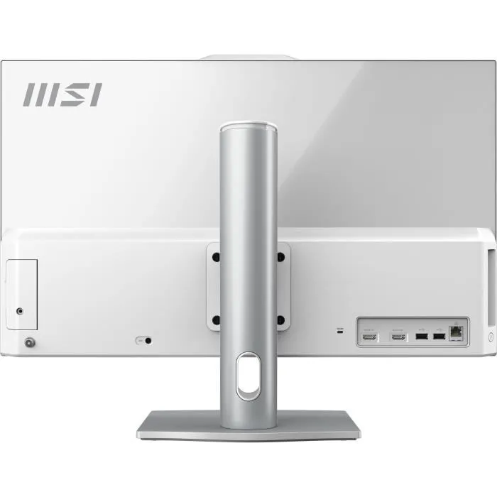 MSI AM272P 1M-1268XFR - PC Tout-en-un 27" Écran FHD - Processeur Intel Core 7 150U - 16 Go RAM DDR5 - 1 To SSD PCIe Gen4 - Pied ajustable - Clavier et souris inclus - Blanc
