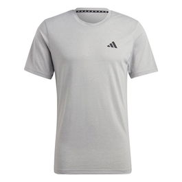 T-shirt à manches courtes homme Adidas Aeroready Gris 9-10 Ans