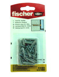 FISCHER FINSTOCK BLISTER GKS TACOS S 4 GKS - Boîte de 10 unités