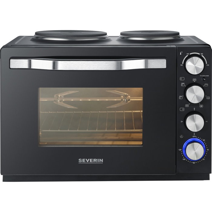 Severin TO 2074 Four de cuisson et de rôtissage avec plaques chauffantes