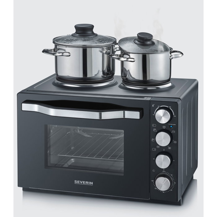 Severin TO 2074 Four de cuisson et de rôtissage avec plaques chauffantes