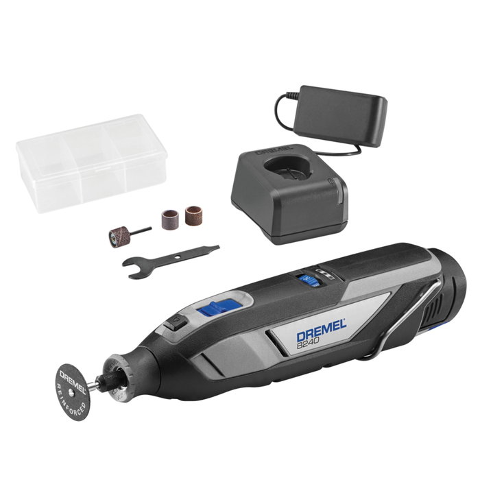 Dremel 8240-5 F0138240JA Outil multifonction sans fil 12 V 2.0 Ah avec accessoires Dremel 8240-5 F0138240JA Outil multifonction sans fil 12 V 2.0 Ah avec accessoires
