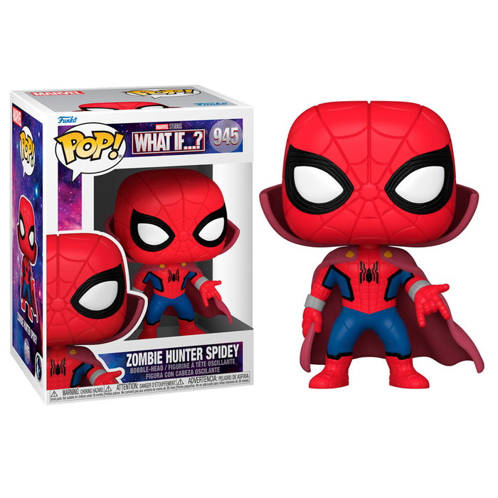 Funko Marvel What If...? POP! TV Zombie Hunter Spidey