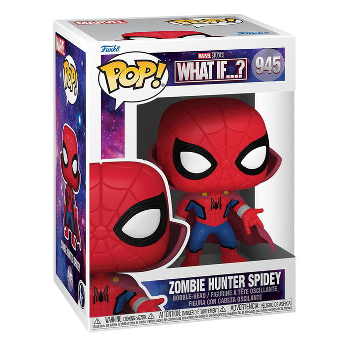 Funko Marvel What If...? POP! TV Zombie Hunter Spidey